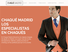 Tablet Screenshot of chaquemadrid.com